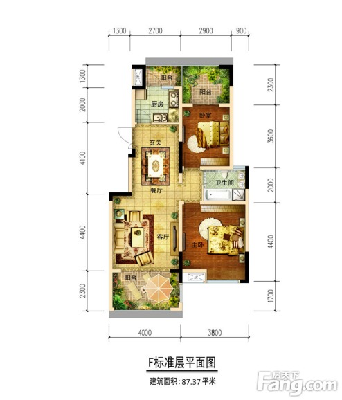 一新国际社区户型-达州房天下