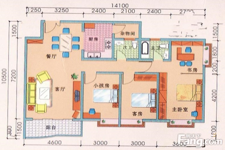 玉林奥园康城户型-玉林房天下