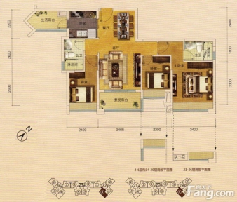 金名都户型图-佛山搜房网