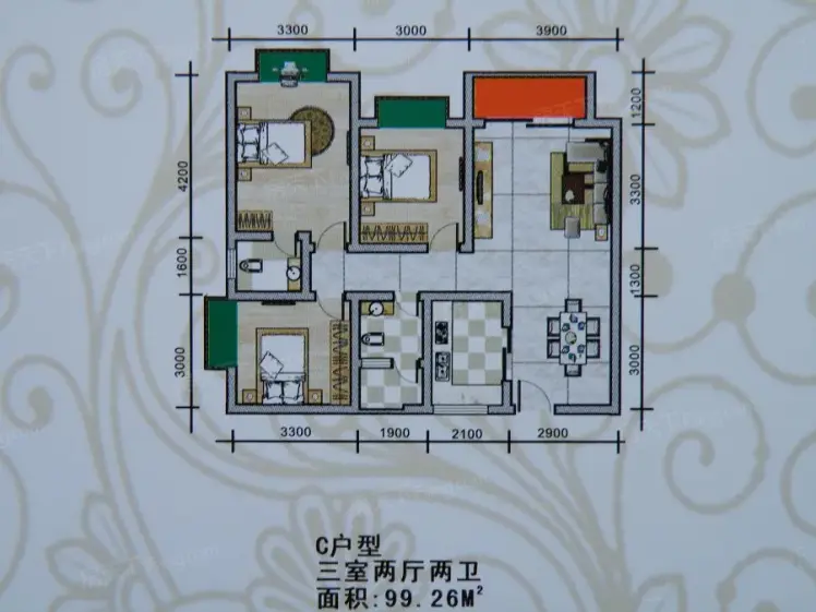 交投置地·承平盛世户型-广安房天下