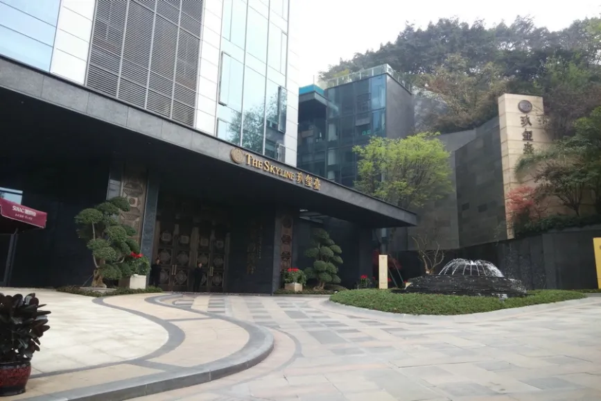 融创玖玺台小区实景图 (2015.3.18)