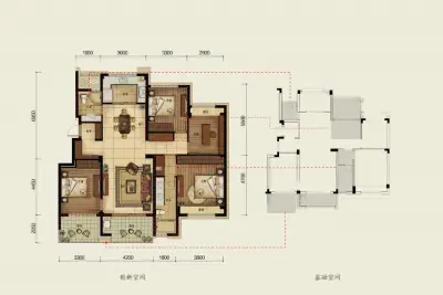 万科西庐户型图