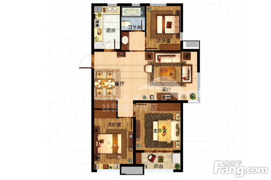 00㎡_中建锦绣兰庭户型图-济南搜房网