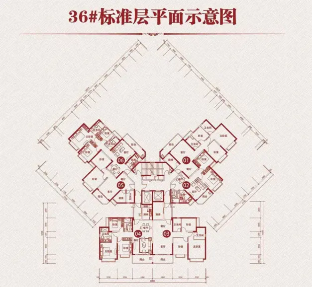 南宁恒大绿洲户型图