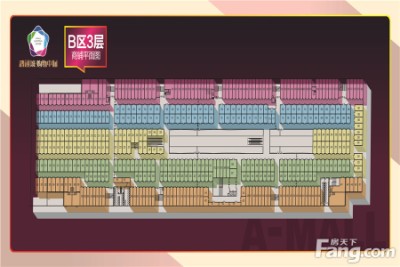 鸿通城amall平面图-贵阳商铺网-搜房网