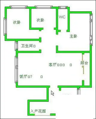 出售盛泽城中花园,纯毛坯三室两厅两卫三个阳台,可以直接更名!