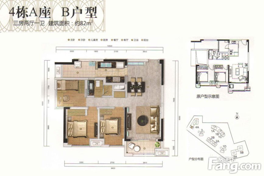 00㎡_宝能公馆户型图-深圳搜房网