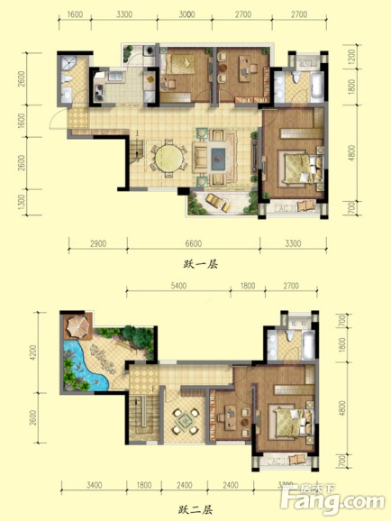 95㎡_北京城建龙樾熙城户型图-成都搜房网