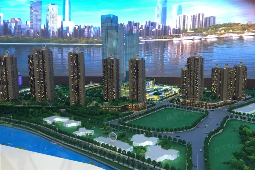 恒大中央广场售楼部沙盘实景(2015-12)-重庆搜房网