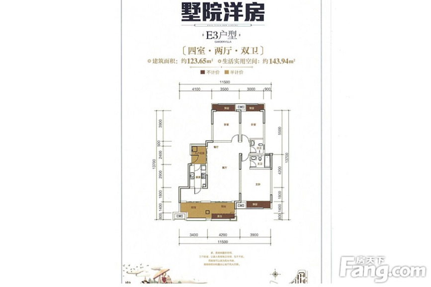 大足金科中央公园城户型图-大足搜房网