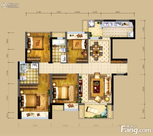 万达御府图片相册,万达御府户型图,样板间图,装修效果图,实景图-资阳