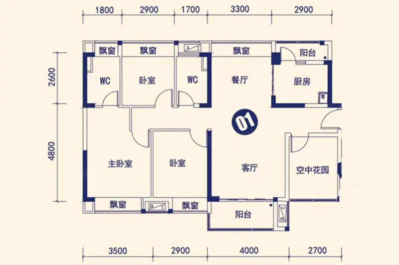 碧桂园·信鸿嘉誉户型图