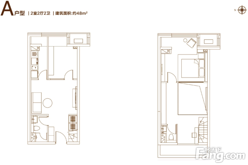 00㎡_启迪·香山户型图-北京搜房网