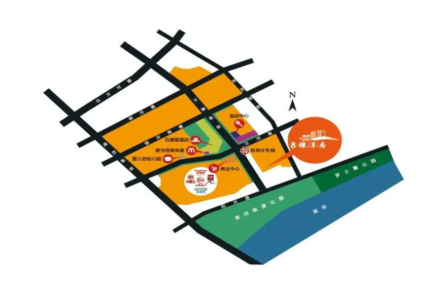 碧桂园银河城交通图-沈阳搜房网