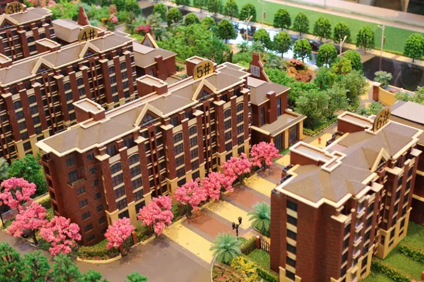 居之乐之沙盘实景图-青岛搜房网