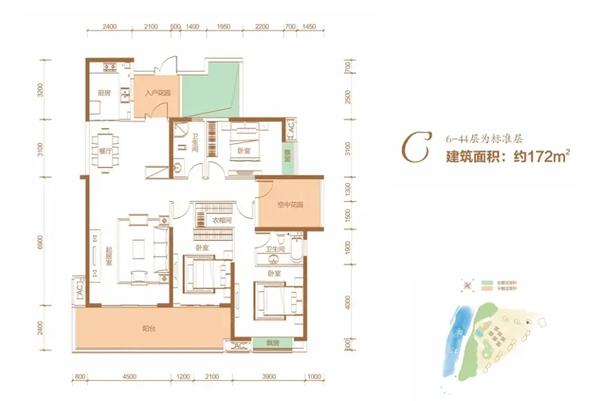 00㎡_中建江山壹号户型图-长沙搜房网