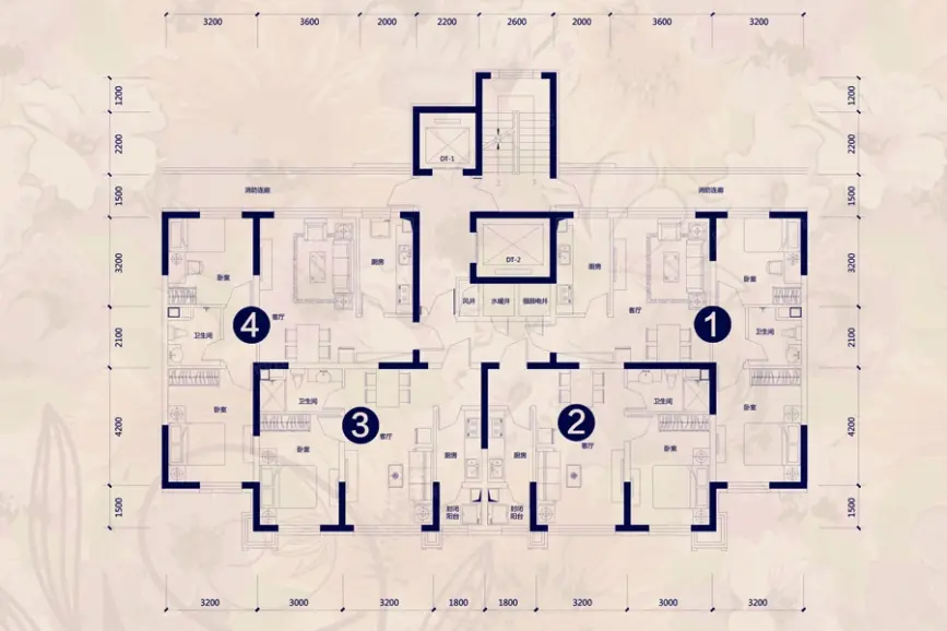 恒大雅苑楼栋平面图-哈尔滨搜房网