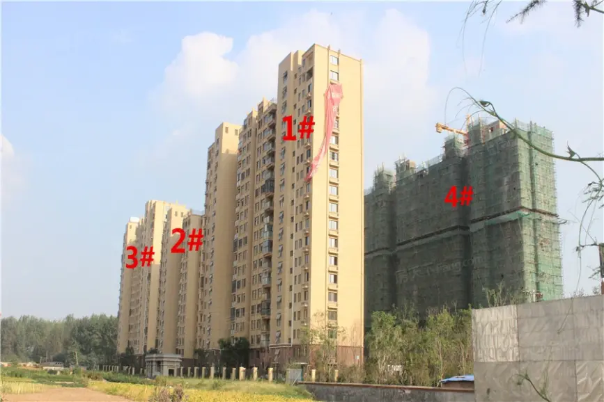皖能皇家花园9月份工程进度-淮北搜房网
