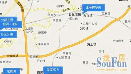 新都区石板滩镇地块周边配套 余下全文