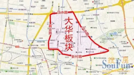 搜房板块置业指南—宝山区商圈划分说明