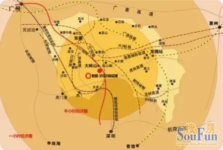 在规划中,根据《东莞市主城区近期建设规划(2006-2010)》的意见,东莞图片
