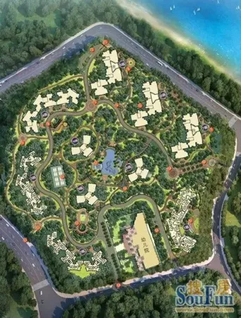 保利西海岸项目示意图