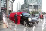 野风山 越山悦己 加长版 凯迪拉克 suv 看房车 启高清图片