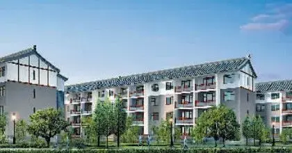 龙门园区唐韵社区效果图