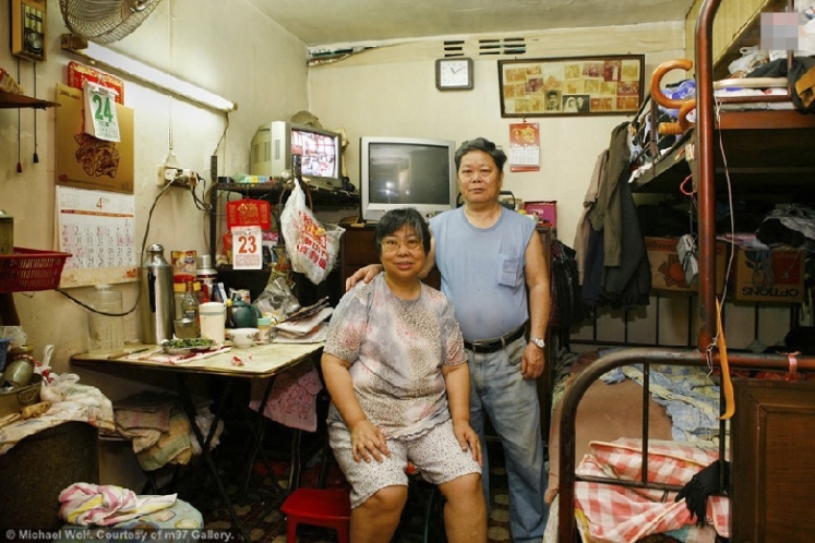 太密集了 香港人的住房情况真的很吓人(组图)