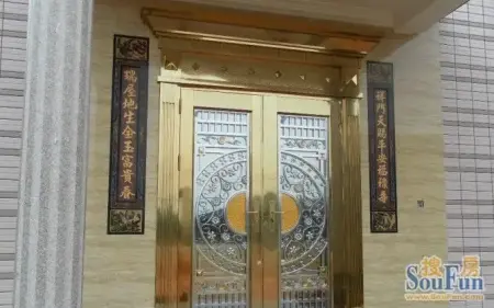彩色不锈钢大门应用更广 装饰效果图详解