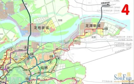 南京地铁16号线最新规划图