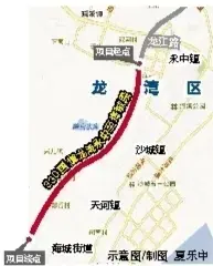 330国道龙湾永中至海城段 ——城市东部交通要道