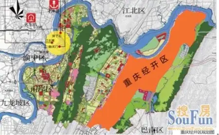 重庆未来区域热点pk 茶园新区备受关注