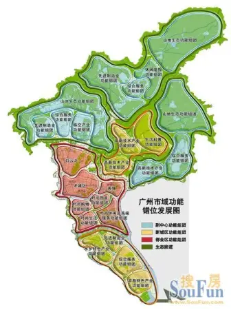 古代广州荔湾区,南沙区,萝岗区,白云区,花都区,从化,增城有没有建城?