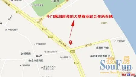 而与白蕉镇一江之隔的井岸镇,由珠海新名扬投资有限公司投资建设的