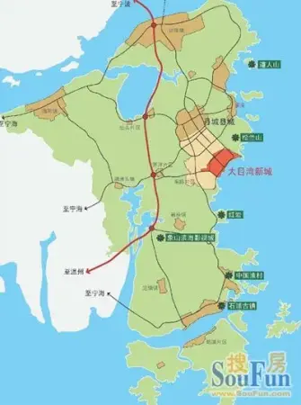 象山大目湾新城
