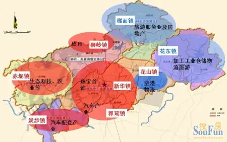 带你全方面解读花都各街镇功能分布剖析