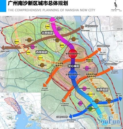 南沙新区将通5条地铁4条城轨 2025年人口增至300万