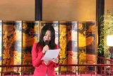 清华大学建筑学硕士,本次活动的主持人都文娟宣布活动开始.