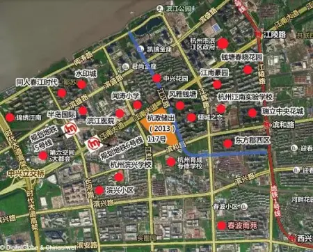 滨江优质商住地起价8038元/平 毗邻江南大道和规划地铁6号线 滨江推出