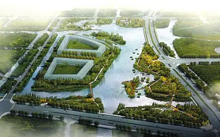 生态走廊效果图