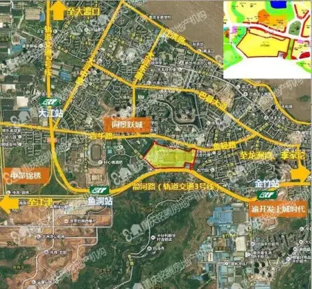 巴南区李家沱-鱼洞组团q分区q16-1/02,q16-3/02号宗地