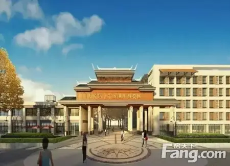 盛世华都人民路小学位于怀化市新开发区,南临刘塘路,西临环城东路,总