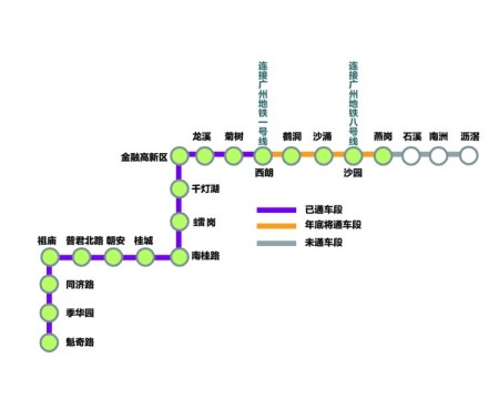 广佛江珠城轨或动工 投资400多亿设站14座