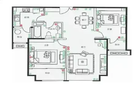 cool!┃全屋开关插座布置表,值得收藏的文章