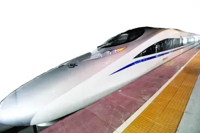 沪昆客专贵州东段运行试验 和谐号穿行贵阳长沙