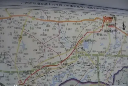 未来10-15年增城交通规划图曝光:4条地铁线+3