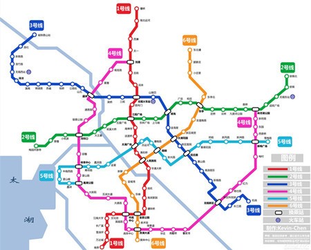 无锡将规划6条地铁线路? 新晋地铁新盘早知道