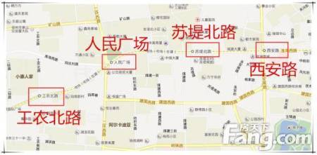 徐州地铁1号线走向 百度地图上可查询图片