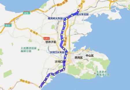大连地铁1号线开通在即 沿线重点站点附近楼盘一览(图